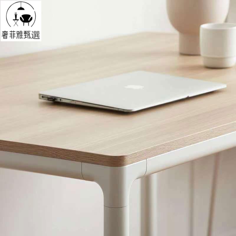 【奢菲雅】臺灣公司/開發票 北歐ins輕奢極簡筆記本臺式電腦桌 家用書桌 高階桌 面辦公桌 電競桌