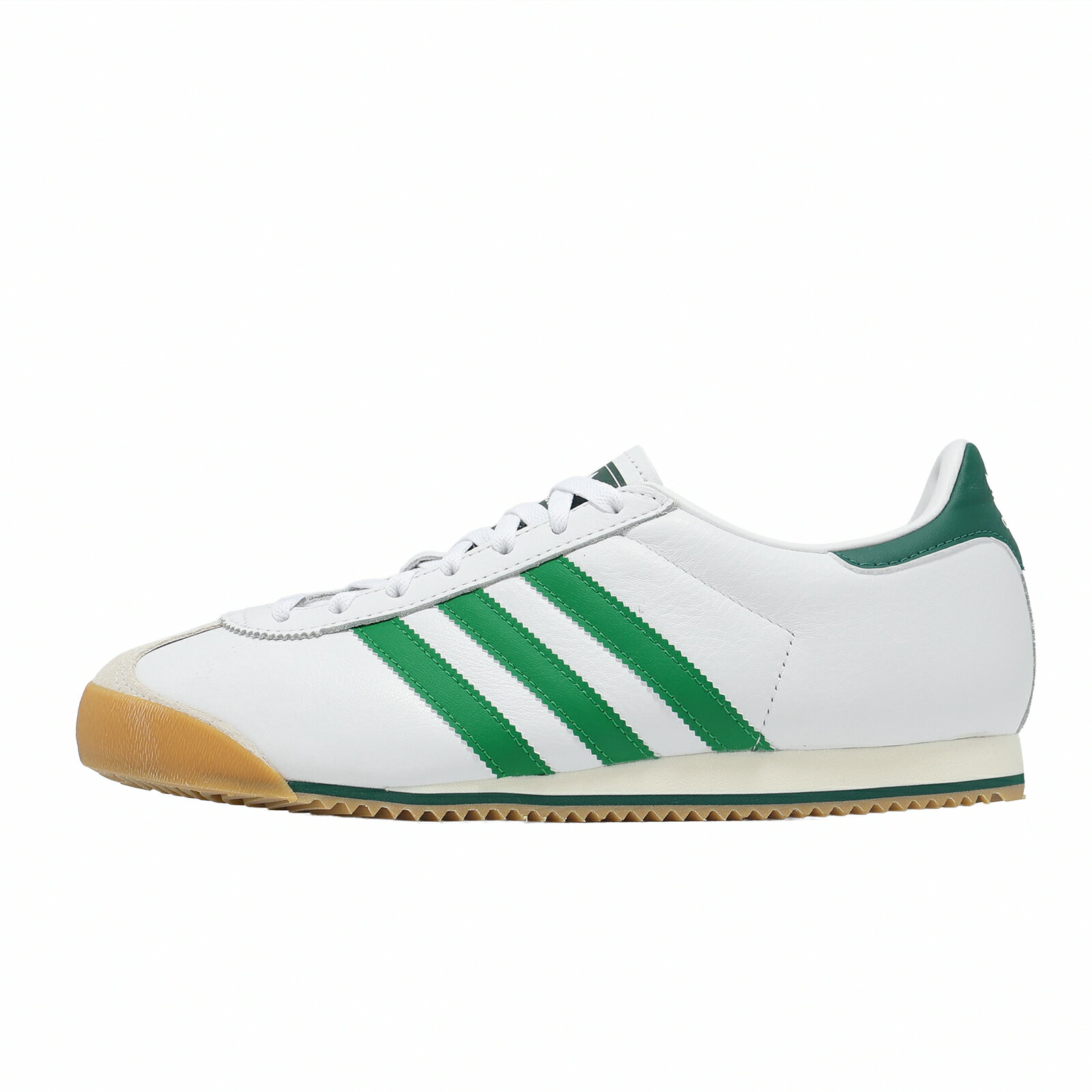 adidas 休閒鞋 K 74 男鞋 白 綠 復古 皮革 膠底 愛迪達 JP9638