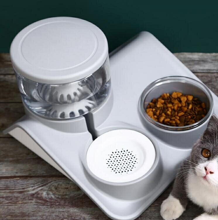 貓咪飲水機流動不插電狗狗不濕嘴水碗喂食寵物喝水水盆
