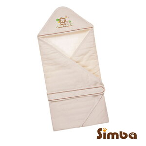 Simba小獅王辛巴 有機棉嬰兒包巾 (S5075) 494元
