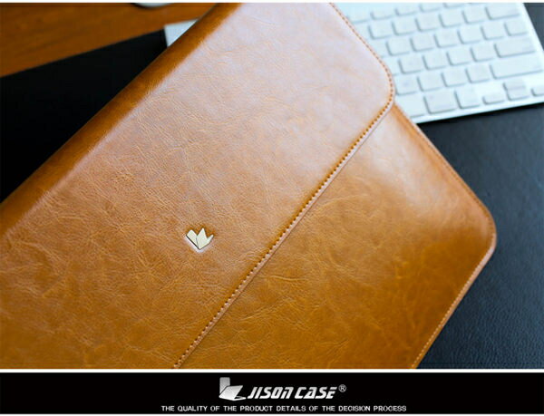 JISONCASE 杰森克斯 Apple MacBook Air 13 吋 舊版 奢華真皮內膽包【出清】【APP下單4%點數回饋】
