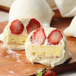 草莓雪媚娘一盒4入