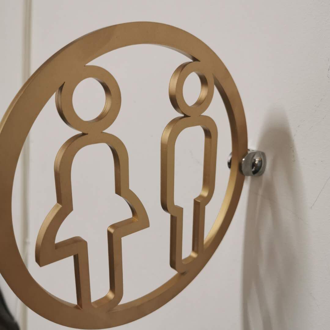免運 立體男女洗手間標識創意衛生間標識牌衛生間指示牌廁所門牌WC標牌