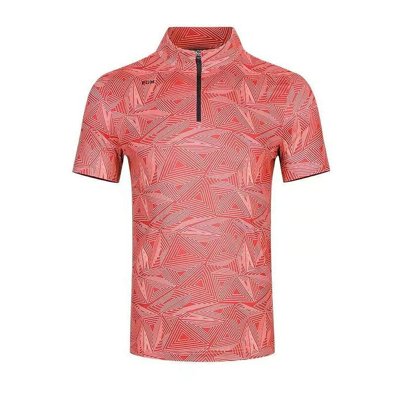 PGM 高爾夫服裝男短袖t恤夏季透氣速乾衣服golf上衣個性印花男裝
