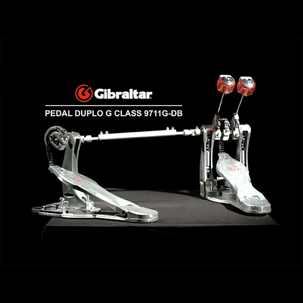 非凡樂器『Gibraltar』直驅雙鏈大鼓雙踏板 9711G-DB / 公司貨
