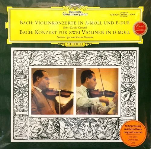 【停看聽音響唱片】【黑膠LP】BACH ：VIOLINKONZERTE BWV 1041， BWV 1042 & BWV 1043／ROYAL PHILHARMONIC
