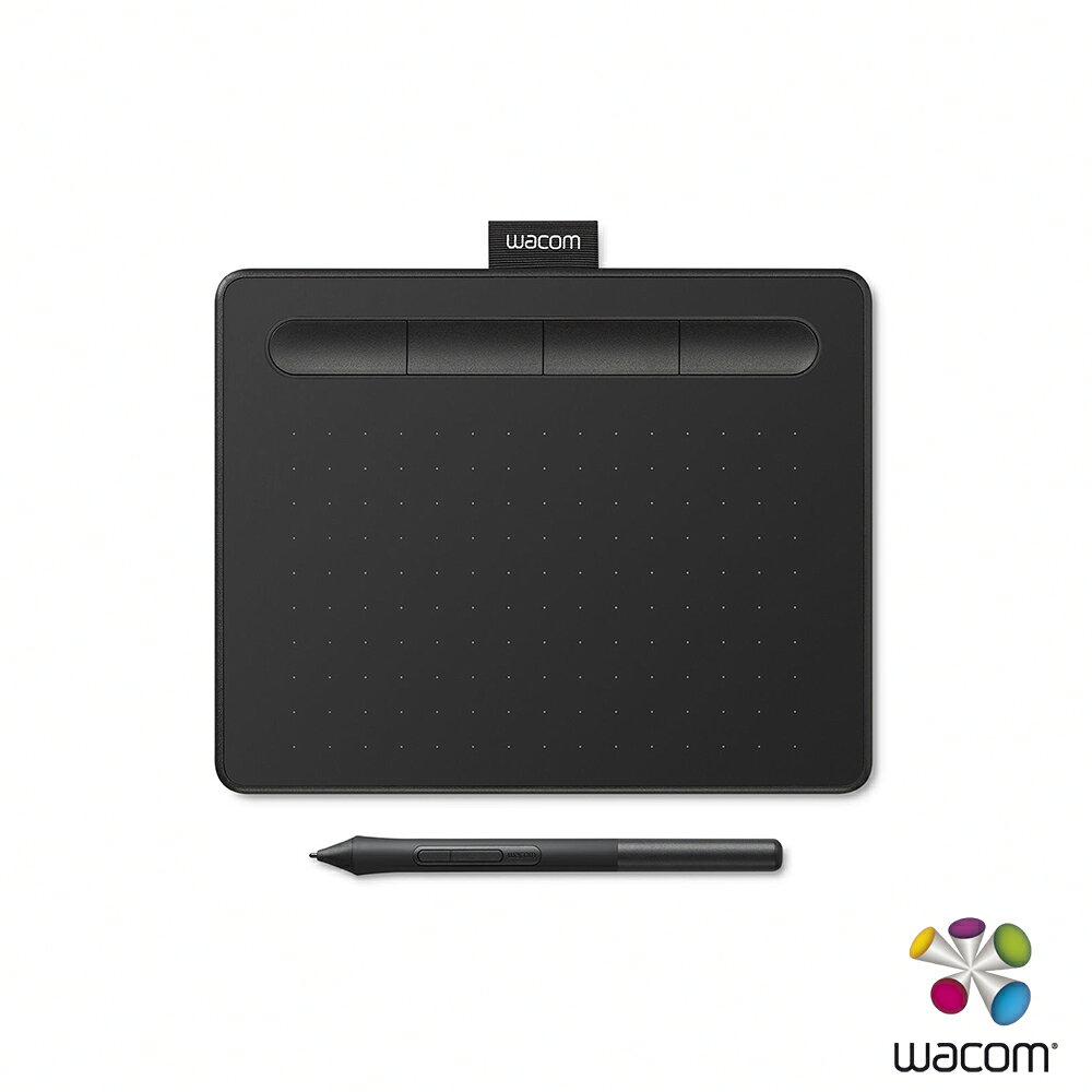 限時★.. Wacom Intuos Basic 繪圖板 入門款 黑色 公司貨 WACTL-4100/K0【夏日限時 全館點數5倍送】