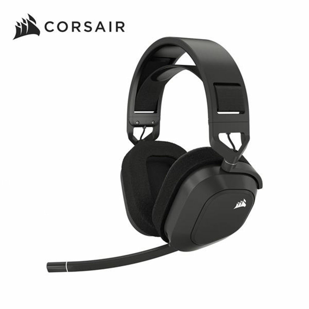 海盜船 Corsair HS80 MAX WIRELESS 無線電競耳機麥克風【消光灰】
