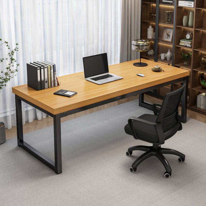 簡易辦公桌子辦公室單人辦公桌簡約現代家用臺式電腦桌子工作臺