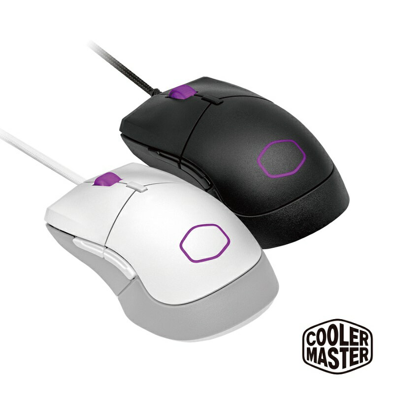 【享最高折300】Cooler Master 酷碼 MM310 電競滑鼠 黑MM-310-KKOL1/白MM-310-WWOL1