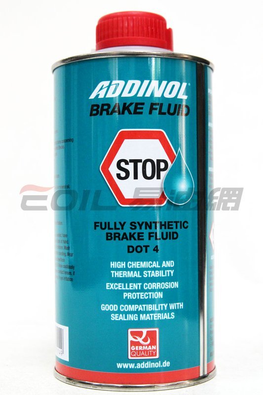 ADDINOL BRAKE FLUID DOT 4 煞車油【299免運領券再享折扣】
