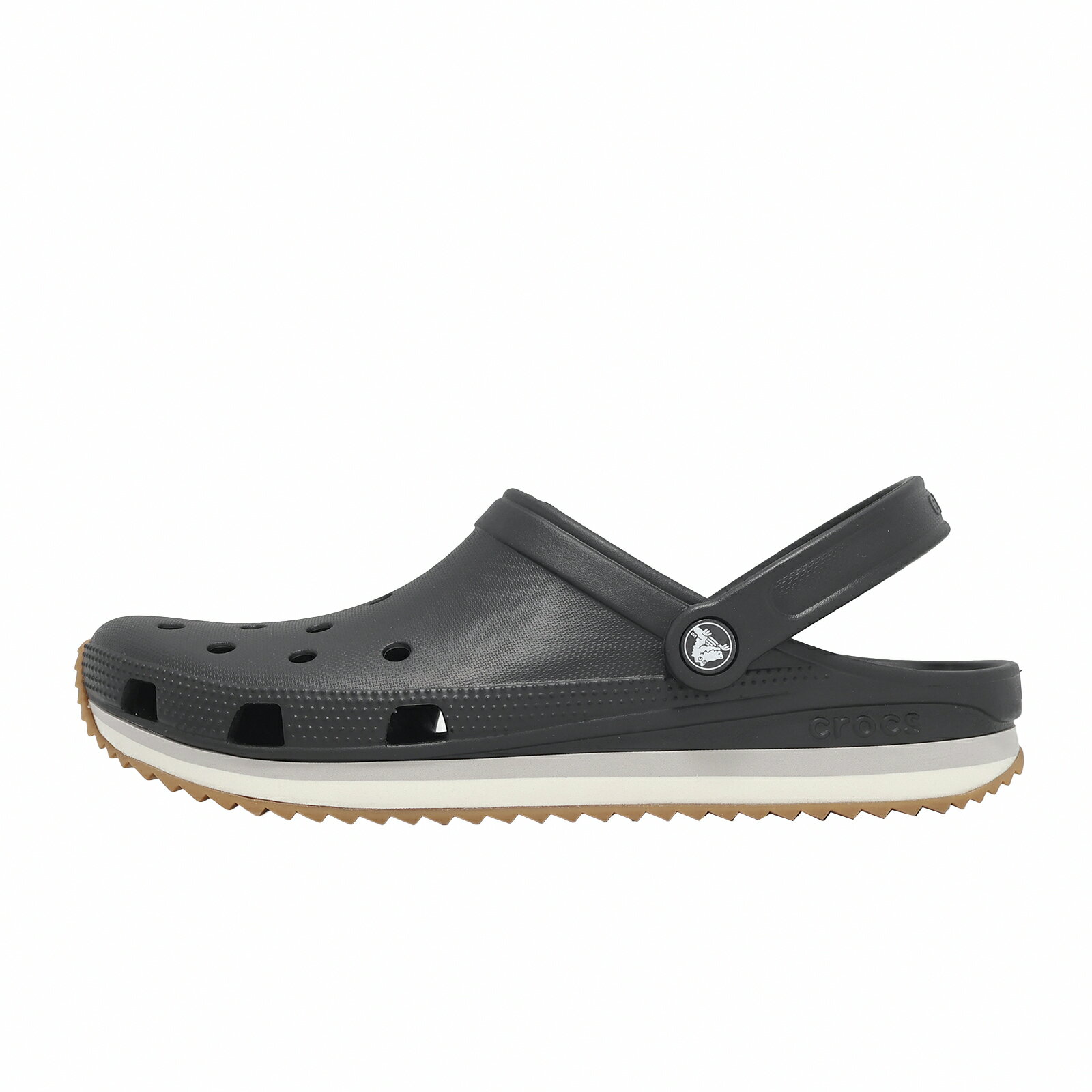 Crocs 洞洞鞋 洞洞鞋 Crocband Runner 男女鞋 卡駱班復古輕彈克駱格 黑 212831001
