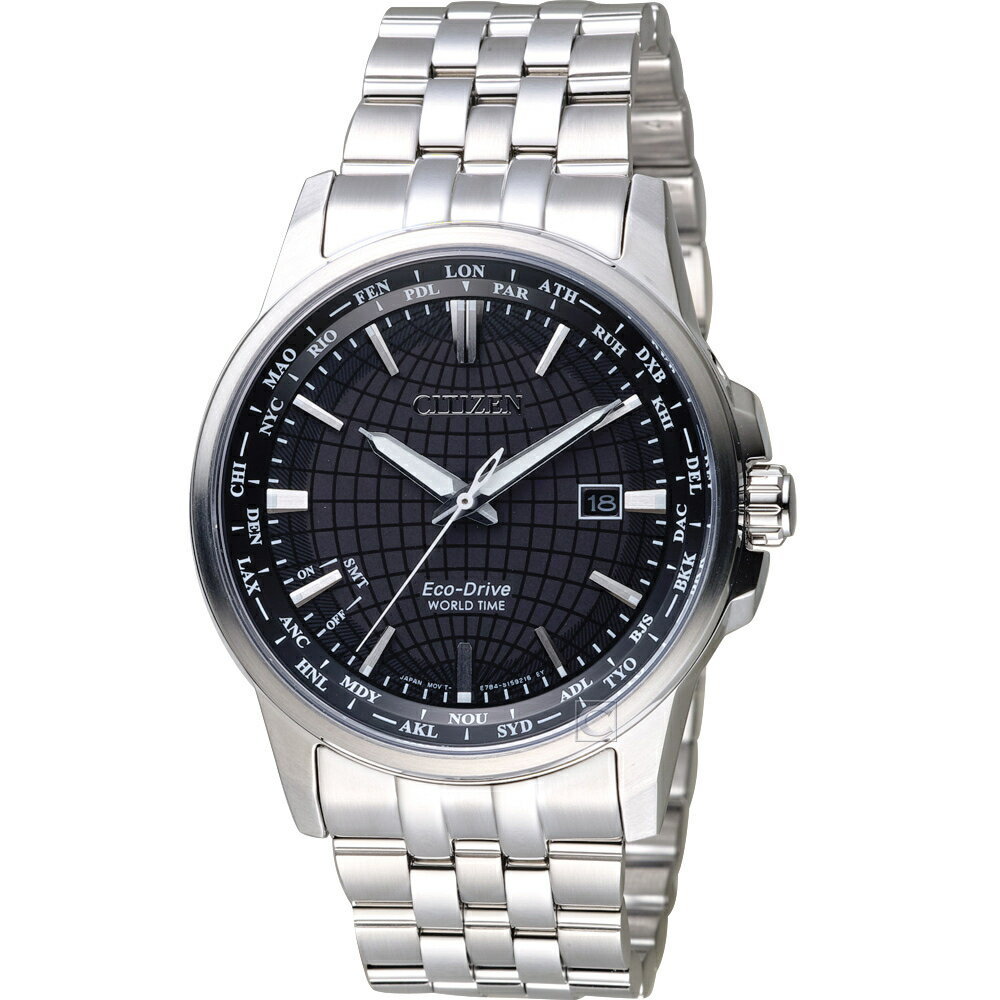 CITIZEN 星辰錶 Eco-Drive 知識星球 限量腕錶 BX1001-89E -41mm-黑面鋼帶【刷卡回饋 分期0利率】【APP下單4%點數回饋】
