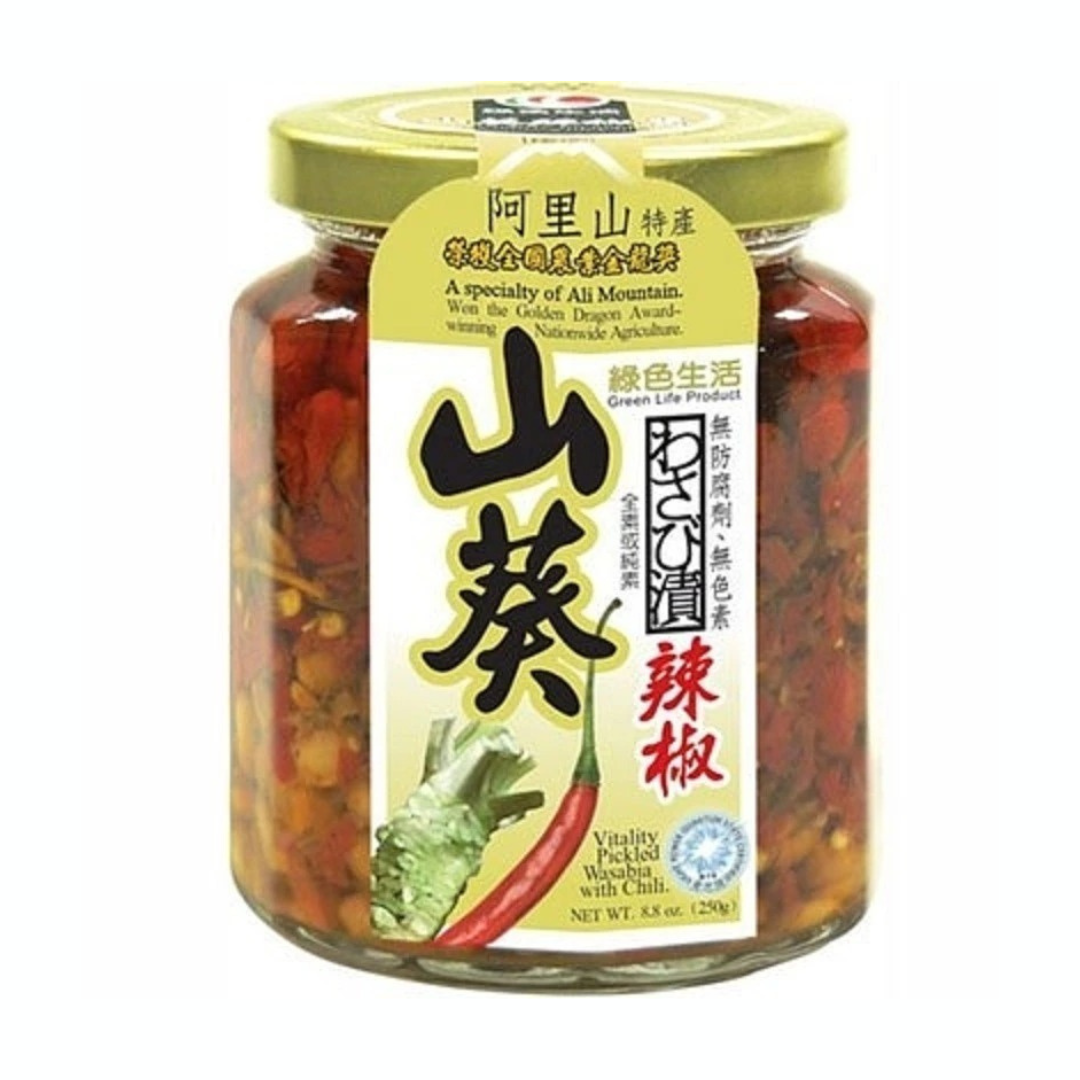 綠色生活  生機山葵辣椒醬250公克/罐 (超商限2瓶)