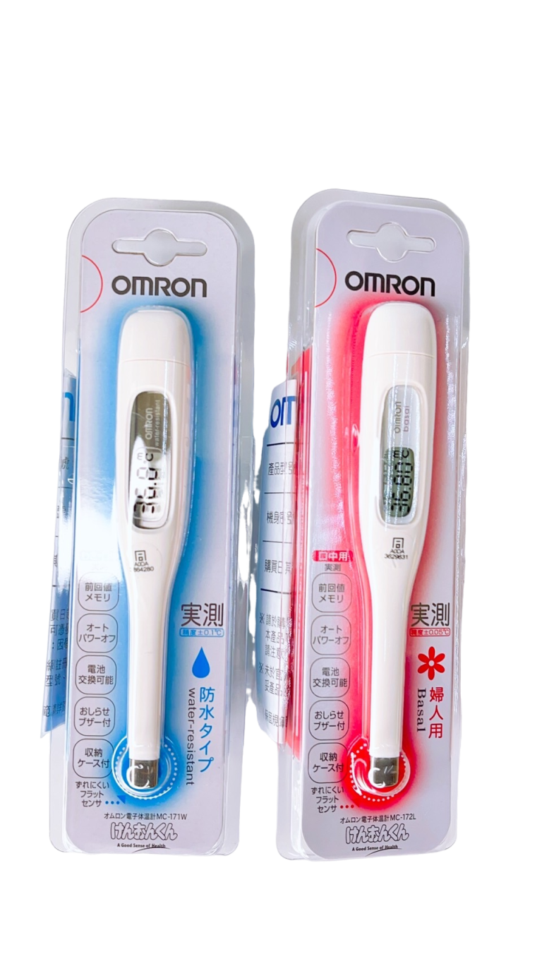 ★公司正貨★OMRON ｜MC-172 女性基礎體溫計 ｜MC-171電子體溫計(防水可水洗)｜誠意中西藥局