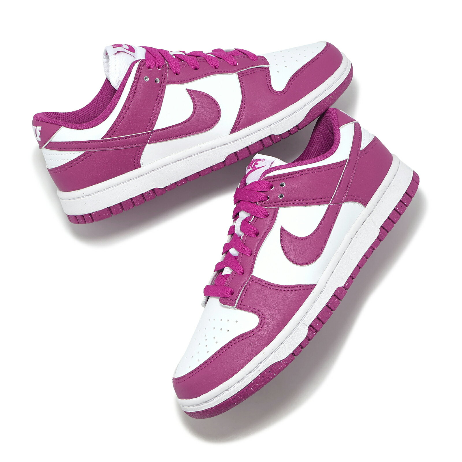 Nike 休閒鞋 Wmns Dunk Low Next Nature 女鞋 桃紅 火龍果粉 低筒 DD1873-110 5