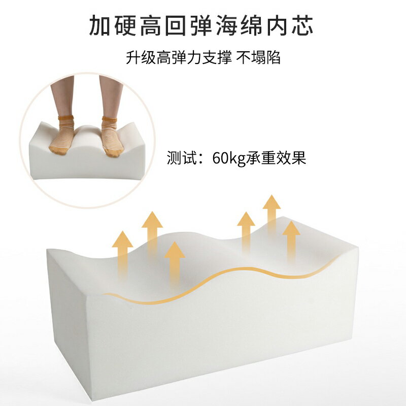 墊腳枕/墊腿枕/夾腿枕 靜脈曲張抬高墊老人孕婦床上睡覺海綿墊術後恢復下肢抬高枕【CM17756】