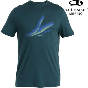 Icebreaker Tech Lite III 男款 美麗諾羊毛排汗衣/圓領短袖上衣-150 夢幻極光 0A56WN A77 湖水藻綠
