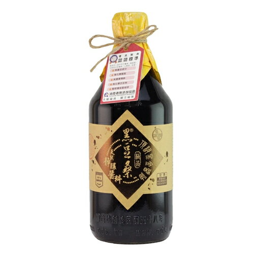 黑豆桑 天然頂級黑金醬油(550ML)【愛買】