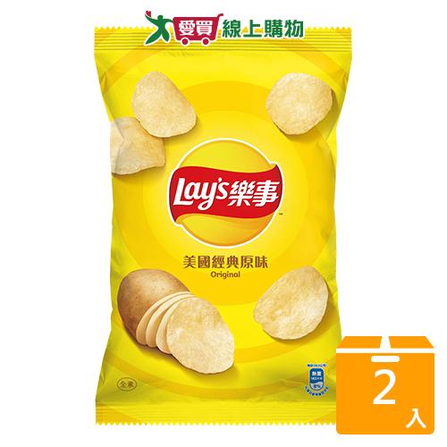 樂事洋芋片美國經典原味85G【兩入組】【愛買】