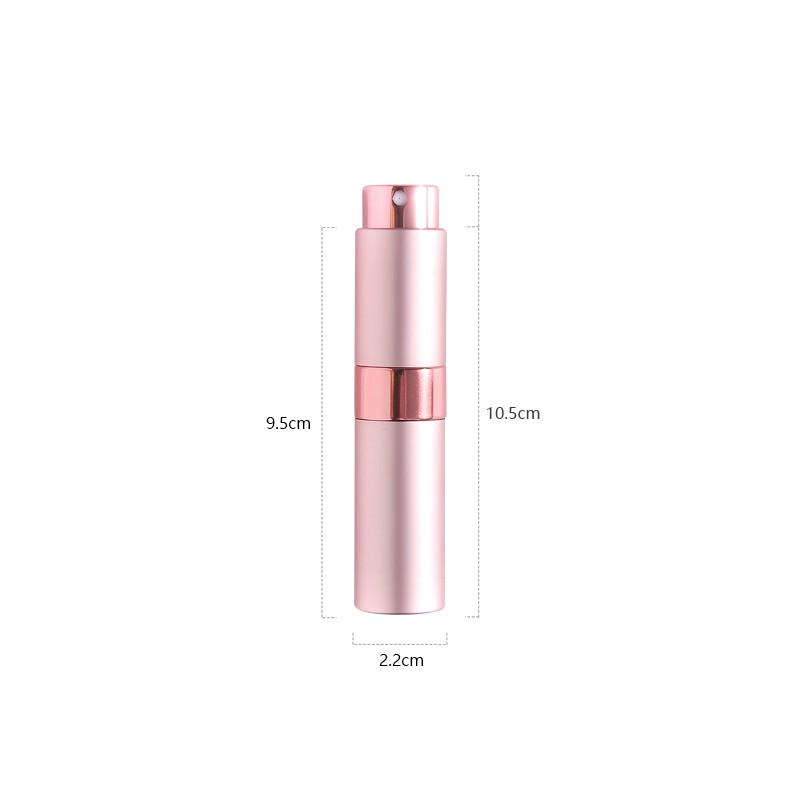 旋轉香水分裝瓶【G035】台灣出貨 居家  8ml香水分裝瓶 攜帶方便 可上機 香水瓶 分裝瓶 旋轉香水瓶 香水噴瓶 7