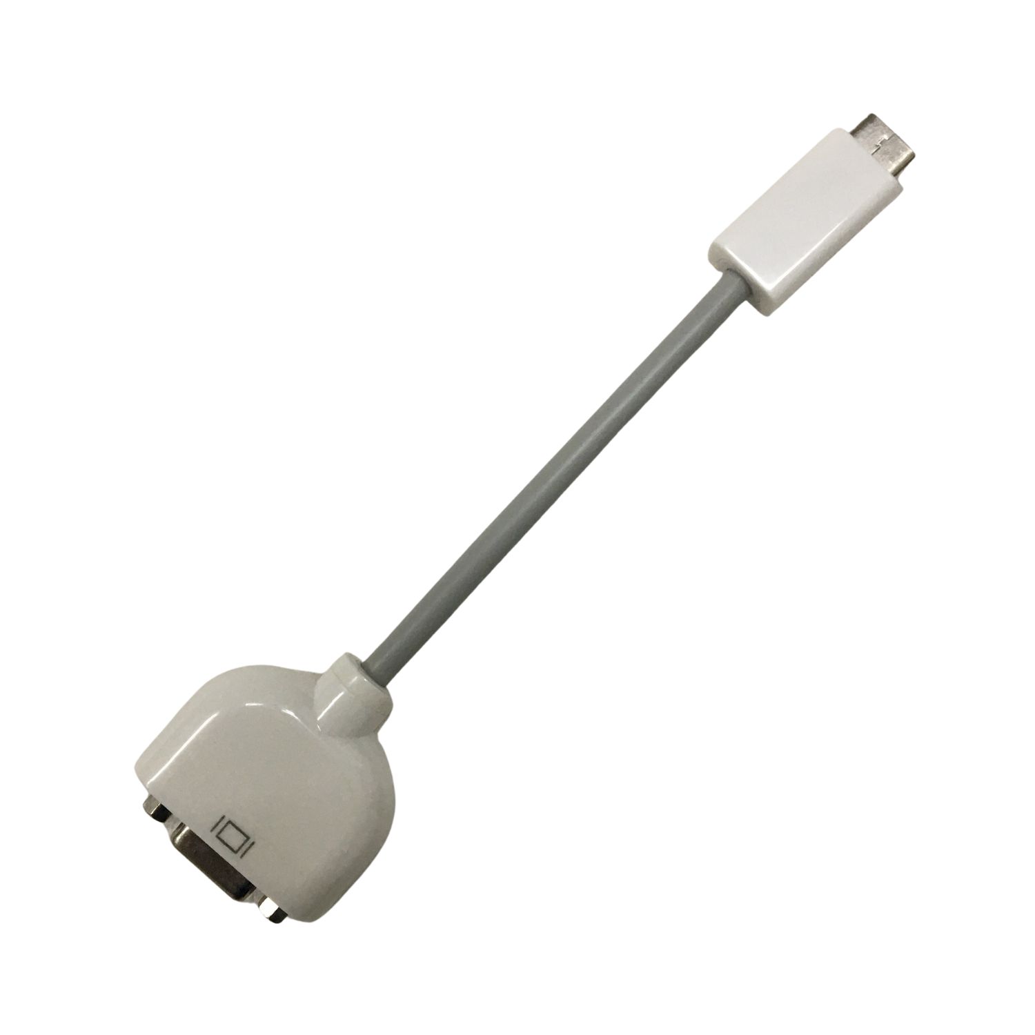 [現貨2組dd] Mac 專用 MINI DVI 轉 VGA D-sub 15PIN 轉接線 (UJ1)12359_I211