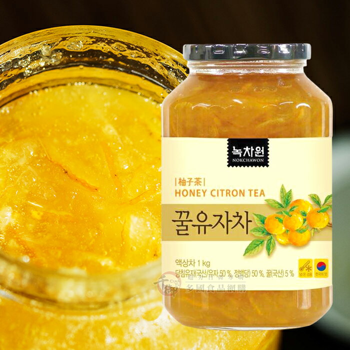 (免運)韓國綠茶園蜂蜜柚子茶1Kg[KR334191]千御國際