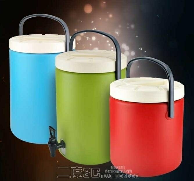 奶茶桶 大容量商用奶茶桶保溫桶15L19L 咖啡果汁豆漿桶開水桶冷熱涼茶桶 DF 維多