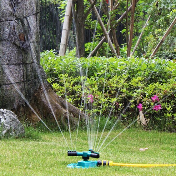 自動灑水機 自動灑水器澆水噴頭360度旋轉噴水農業農用灌溉園林噴 免運