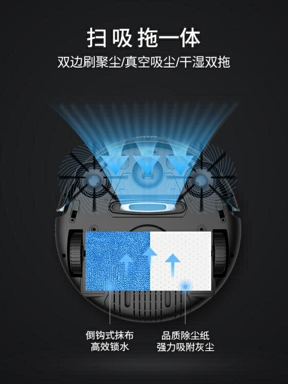掃地機器人家用衛博士智慧掃拖一體機三合一自動長續航洗擦吸塵器 小山好物 1