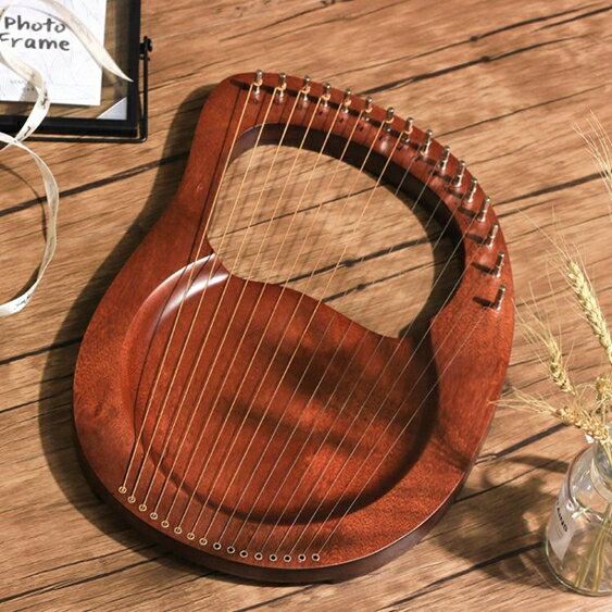 豎琴 安德魯豎琴萊雅琴16弦小豎琴小眾樂器便攜式里拉琴lyre小型里爾琴 WJ【米家】