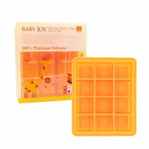 韓國 BabyJoy 鉑金矽膠副食品製冰盒【12格】★衛立兒生活館★