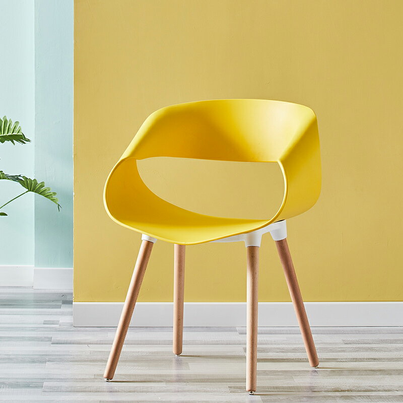 伊姆斯椅 伊姆斯椅子北歐伊姆斯書桌椅簡約現代餐桌椅子組合塑料靠背椅子家用小戶型凳【MJ23820】 5