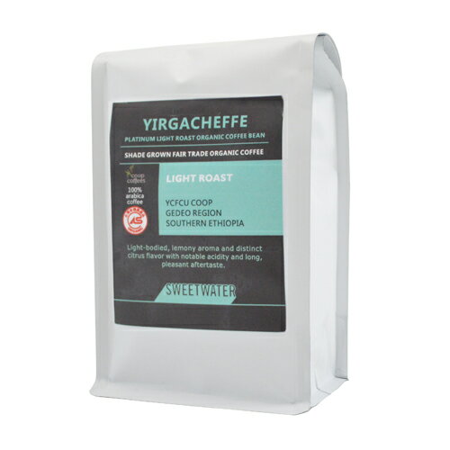 <br/><br/>  【SWEETWATER】耶加雪夫白金淺焙有機咖啡豆---半磅(227g)<br/><br/>