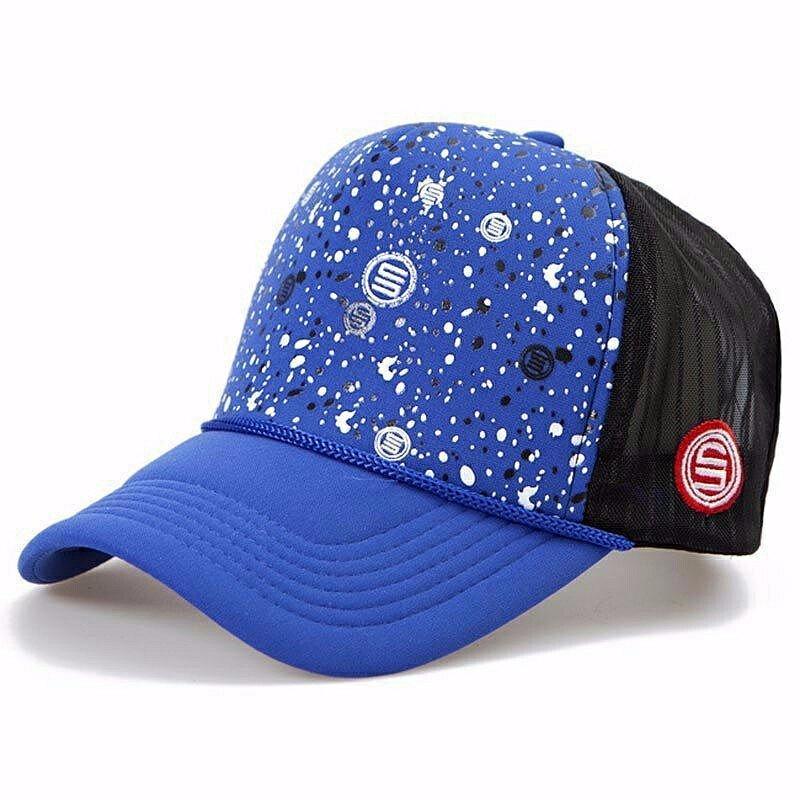 棒球帽男士成人 Snapback 卡車司機 Galaxy Mesh Net Distro 男高爾夫帽休閒 Gaul 進口