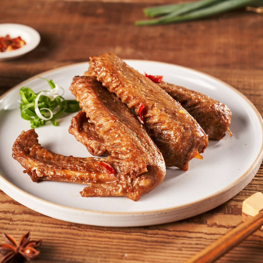 ⌈傳承一甲子留香至今⌋-祿大食品-鴨翅( 辣味/原味 3入 )
