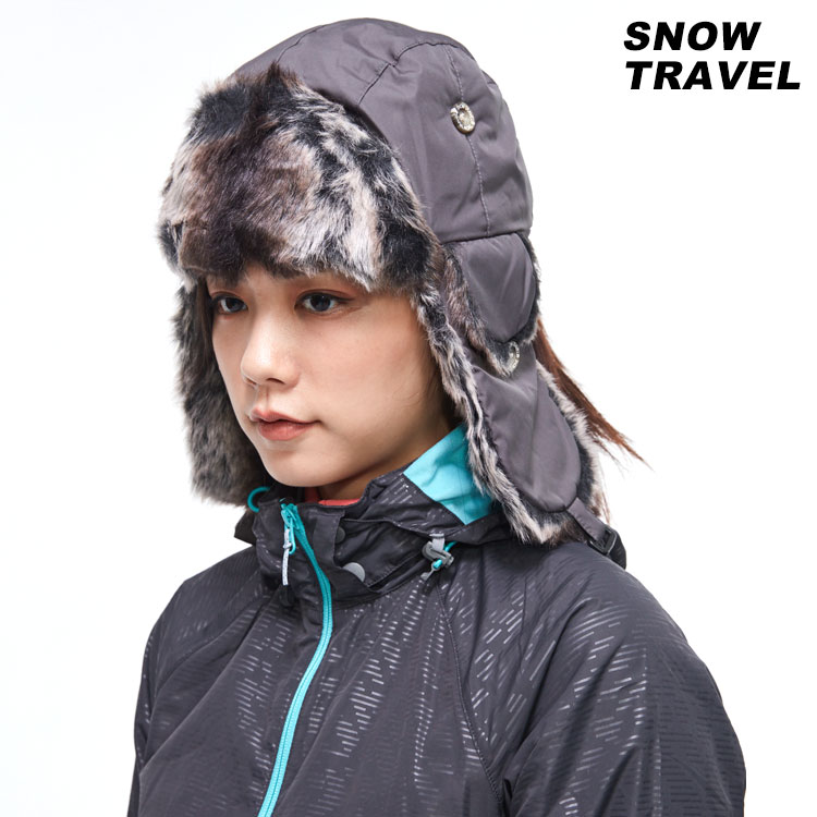 Snow Travel 極地保暖遮耳帽 AR-55 / 城市綠洲 (毛帽、保暖帽、遮耳帽、雪之旅)