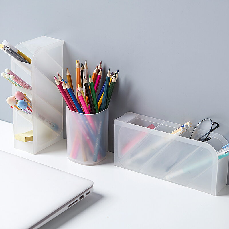 創意筆筒多功能桌面ins 女學習辦公用品裝筆的收納盒簡約桌面擺件