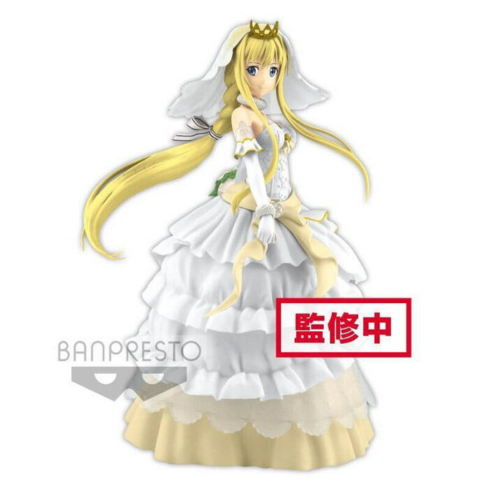 BANPRESTO 景品公仔 EXQ 刀劍神域 代碼寄存 愛麗絲 婚紗 【鯊玩具Toy Shark】