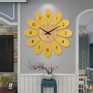 北歐掛鐘客廳家用創意現代時尚兒童掛表臥室靜音卡通簡約掛墻鐘表