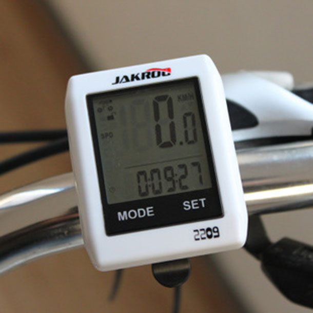JAKROO捷酷 防水無線碼表觸屏觸摸鍵碼表 自行車里程表速度表2209