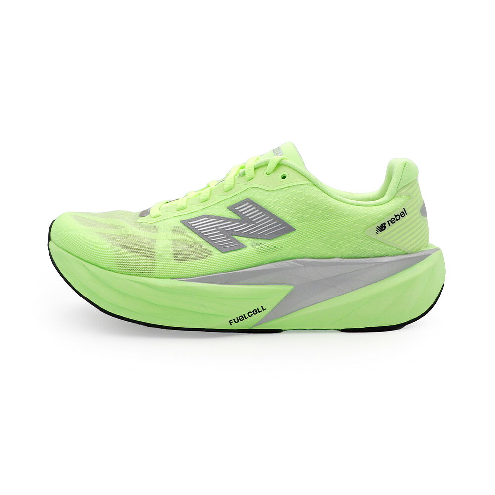 New Balance FuelCell Rebel V5 2E 螢光綠 休閒 寬楦 慢跑 緩震 運動鞋 男款 B6431 (MFCXLZ5)