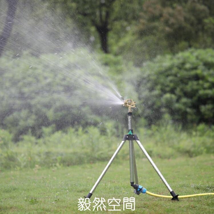 自動灑水機 360度噴頭園林澆水自動旋轉噴水器農用綠化灑水澆菜草