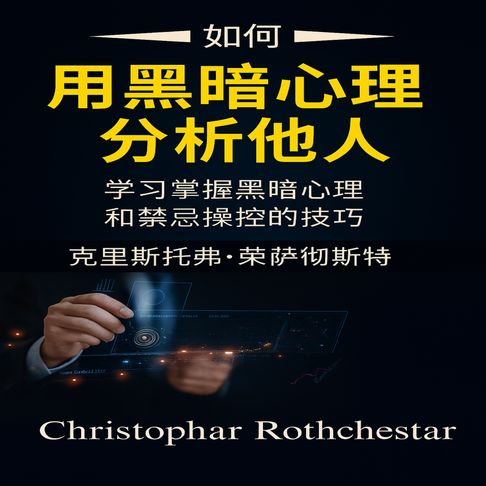 【有聲書】如何分析具有黑暗心理学的人：学习如何掌握黑暗心理学和禁忌操纵 0