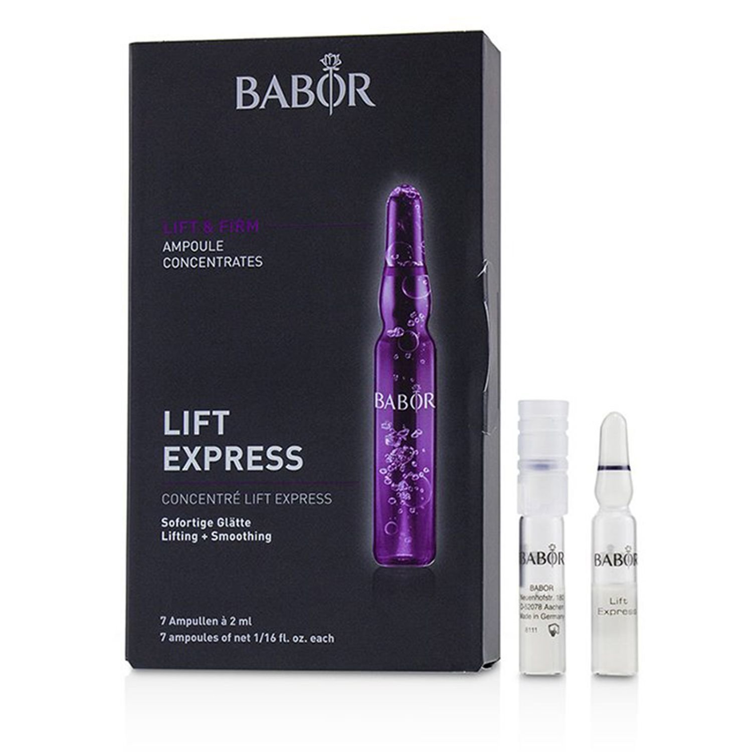 芭柏爾 Babor - 緊緻速效安瓶精華Ampoule Concentrates Lift & Firm Lift Express