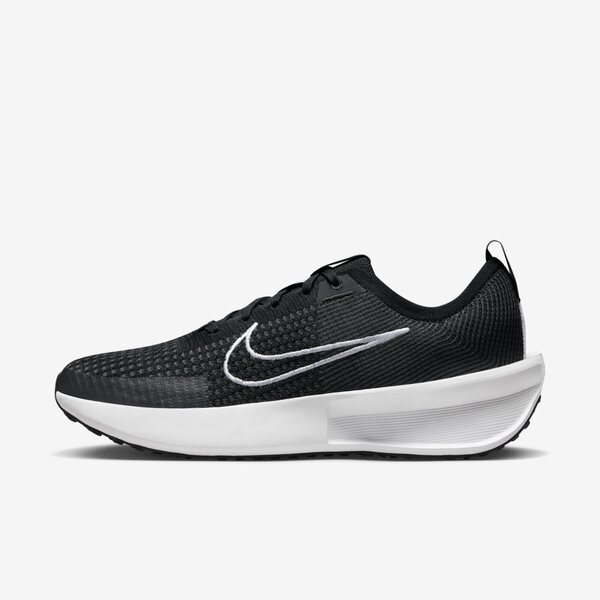 Nike Interact Run [FD2291-001] 男 慢跑鞋 運動 休閒 針織 透氣 回彈 緩震 舒適 黑白