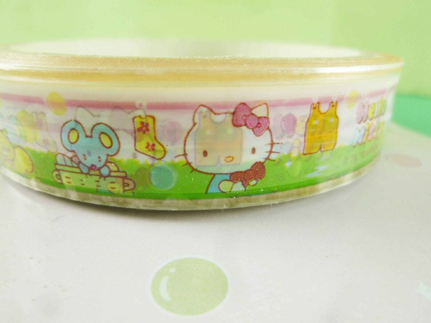 【震撼精品百貨】Hello Kitty 凱蒂貓 大膠帶-老鼠圖案-1.8CM 震撼日式精品百貨