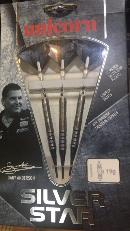 Unicorn英國鏢手Gary Anderson 新手鏢 鎢鋼80% 17g/19g重 4