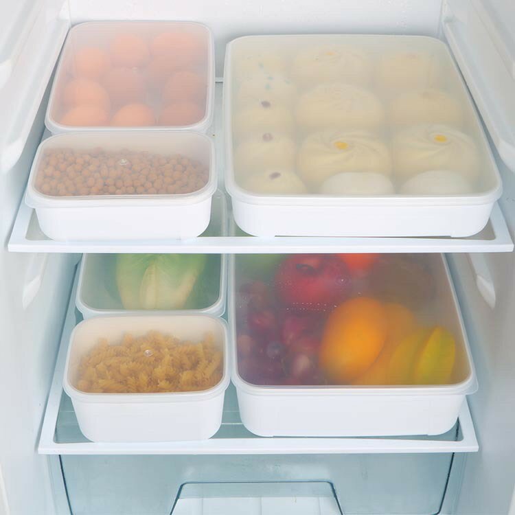 時尚水果蔬菜保鮮盒PP冰箱保鮮盒家用食物收納保鮮盒