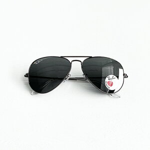 美國百分百【全新真品】Ray-Ban 雷朋 偏光太陽眼鏡 墨鏡 配件 金屬框 黑色鏡片 黑色 144391